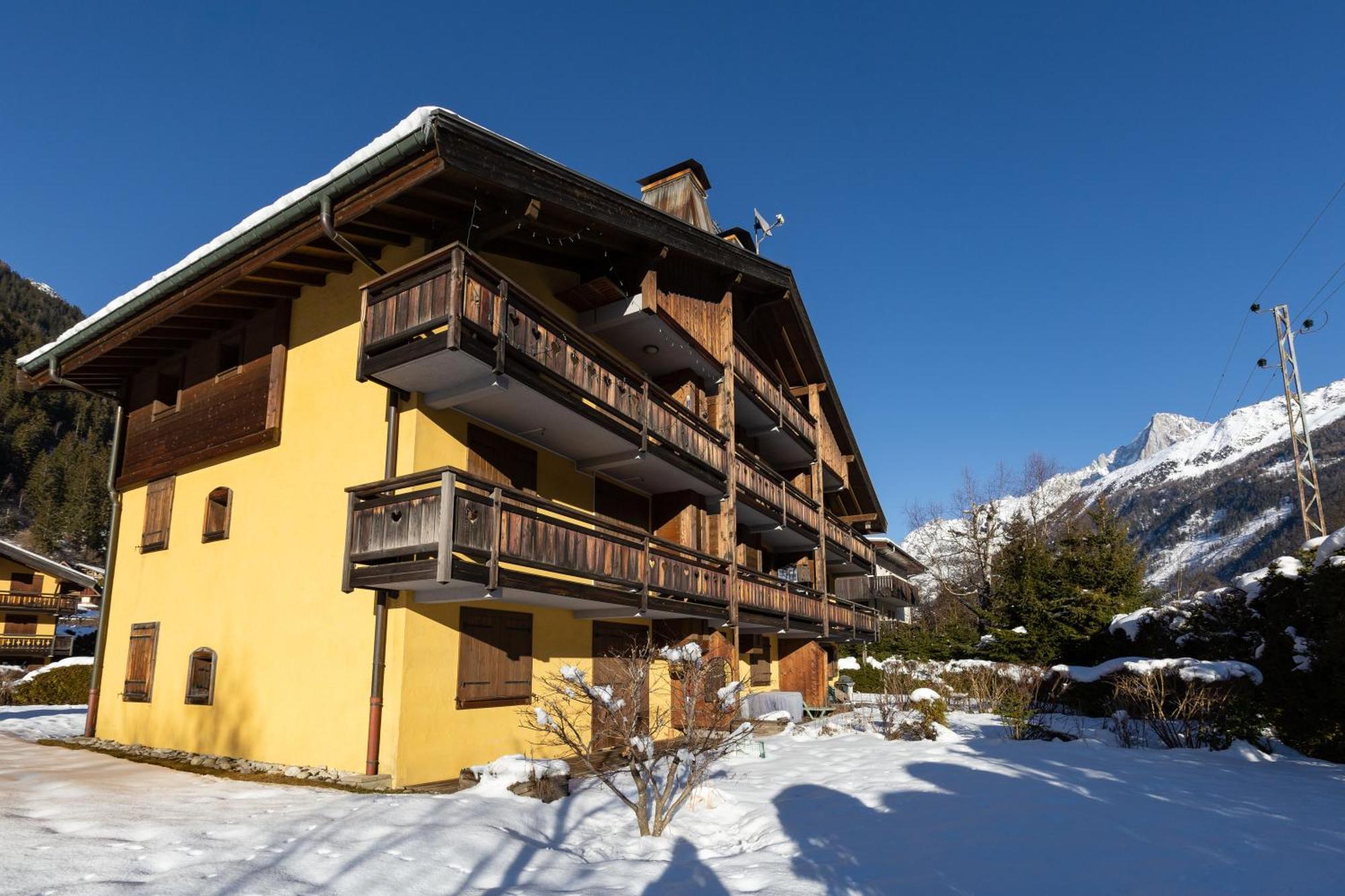 Appartement Les Capucins 22 - Happy Rentals Chamonix Exteriér fotografie